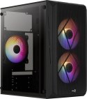 Aerocool CS107V2 zabezpieczenia & uchwyty komputerów Mini Tower Czarny