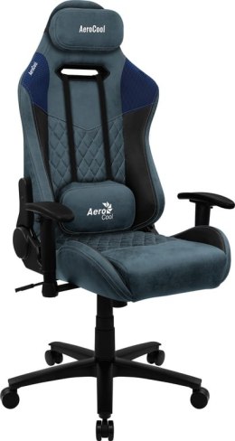 Aerocool DUKE AeroSuede Uniwersalny fotel dla gracza Czarny, Niebieski