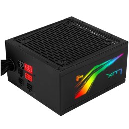 Aerocool LUX RGB 550M moduł zasilaczy 550 W 20+4 pin ATX Czarny