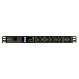 APC EPDU1016M rozdzielacz zasilania PDU 8 x gniazdo sieciowe 1U Czarny