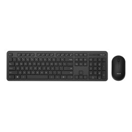 ASUS CW100 klawiatura Dołączona myszka RF Wireless QWERTZ Niemiecki Czarny