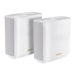 ASUS ZenWiFi XT9 (W-2-PK) Tri-band (2.4 GHz/5 GHz/5 GHz) Wi-Fi 6 (802.11ax) Biały 4 Wewnętrzne