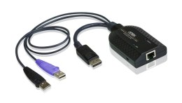 ATEN KA7169-AX kabel KVM Czarny, Metaliczny, Fioletowy