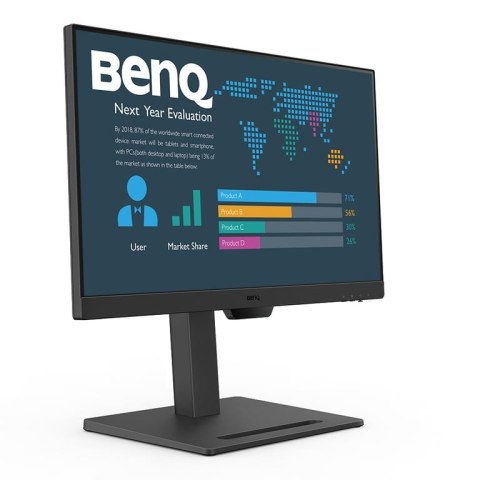 BenQ BL2490T monitor komputerowy 60,5 cm (23.8") 1920 x 1080 px Full HD Czarny