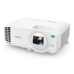 BenQ LW500ST projektor danych Projektor o standardowym rzucie 2000 ANSI lumenów DLP WXGA (1280x800) Kompatybilność 3D Biały