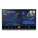 BenQ RP8603 Interaktywny płaski panel 2,18 m (86") Wi-Fi 450 cd/m² 4K Ultra HD Czarny Ekran dotykowy Procesor wbudowany Android 