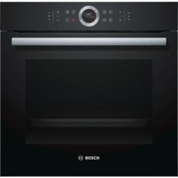 Bosch Serie 8 HBG635BB1 piekarnik 71 l A+ Czarny, Stal nierdzewna