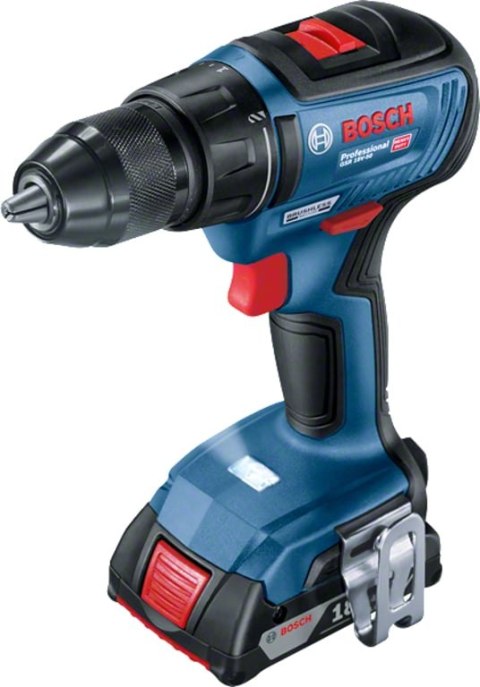 Bosch GSR 18V-50 1800 RPM Czarny, Niebieski