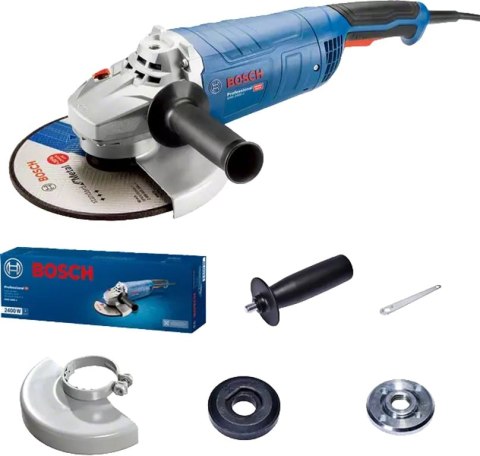 Bosch GWS 2400 J PROFESSIONAL szlifierka kątowa 23 cm 6500 RPM 2400 W 5,4 kg