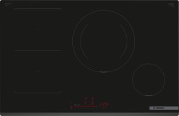 Bosch Serie 6 PVS831HB1E płyta kuchenna Czarny Wbudowany 80 cm Płyta indukcyjna strefowa 4 stref(y)