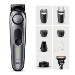 Braun BeardTrimmer 7 BT7420 trymer do brody Bateria 40 2 cm Srebrny