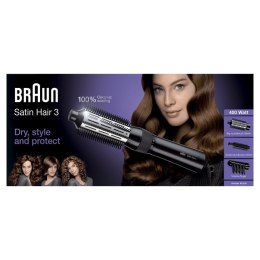 Braun Satin Hair 3 AS 330 Szczotka z gorącym powietrzem Czarny, Niebieski, Liliowy 400 W 2 m