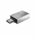 CHERRY 61710036 zmieniacz płci / kabli USB-A USB-C Srebrny