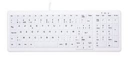 CHERRY AK-C7000 klawiatura USB AZERTY Belgijski Biały