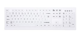 CHERRY AK-C8100F-FU1-W/US klawiatura RF Wireless QWERTY US English Biały