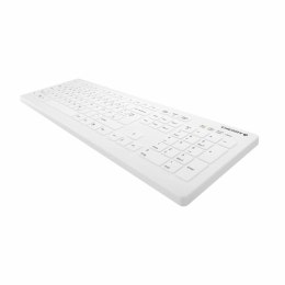 CHERRY AK-C8112 klawiatura RF Wireless QWERTZ Niemiecki Biały