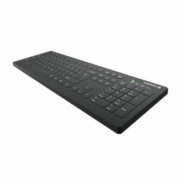 CHERRY AK-C8112 klawiatura RF Wireless QWERTZ Niemiecki Czarny