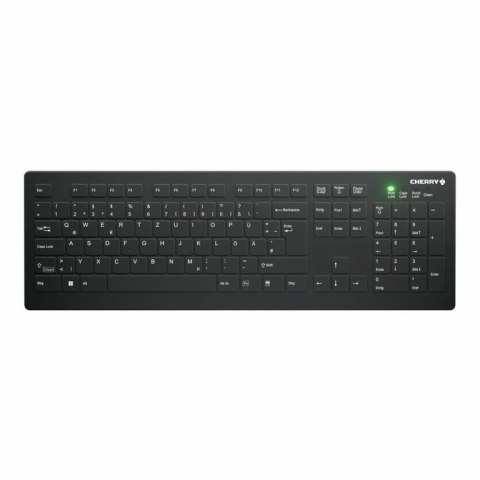 CHERRY AK-C8112 klawiatura RF Wireless QWERTZ Niemiecki Czarny