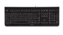 CHERRY KC 1000 klawiatura USB AZERTY Belgijski Czarny