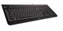 CHERRY KC 1000 klawiatura USB AZERTY Belgijski Czarny