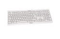 CHERRY KC 1000 klawiatura USB AZERTY Belgijski Szary