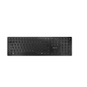 CHERRY KW 9100 SLIM klawiatura RF Wireless + Bluetooth QWERTZ Niemiecki Czarny