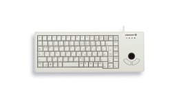 CHERRY XS Trackball klawiatura USB QWERTZ Niemiecki Szary