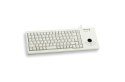 CHERRY XS Trackball klawiatura USB QWERTZ Niemiecki Szary