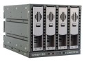 Chieftec SST-3141SAS panel drive bay Czarny, Srebrny