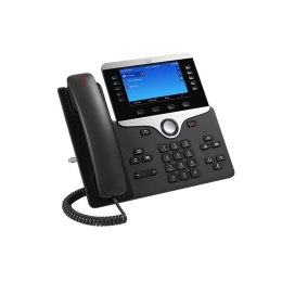 Cisco 8861 telefon VoIP Czarny, Srebrny Wi-Fi