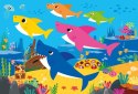 Clementoni Baby Shark Puzzle układanka 104 szt. Pod wodą