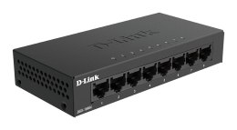 D-Link DGS-108GL Nie zarządzany Gigabit Ethernet (10/100/1000) Czarny