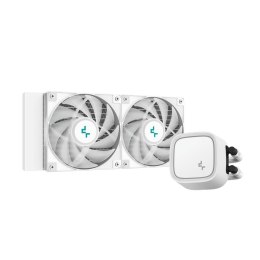 DeepCool LE520 WH Procesor Chłodnica cieczy all-in-one 12 cm Biały 1 szt.