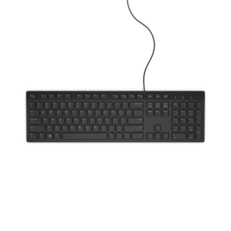 DELL KB216 klawiatura USB QWERTY Ukraiński Czarny