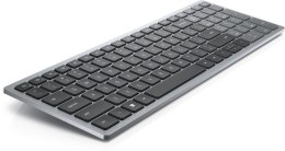 DELL KB740 klawiatura Biuro RF Wireless + Bluetooth QWERTY Skandynawia Szary, Czarny