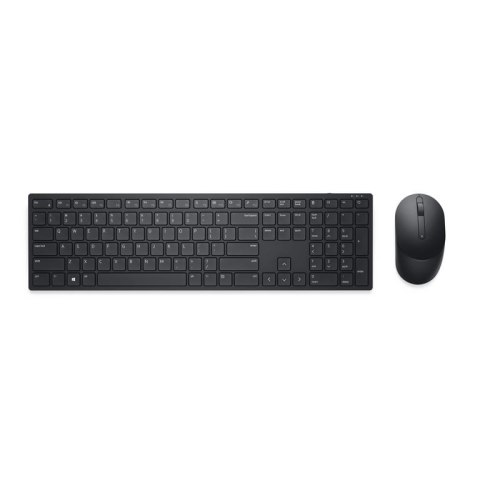 DELL KM5221W klawiatura Dołączona myszka RF Wireless QWERTY Skandynawia Czarny