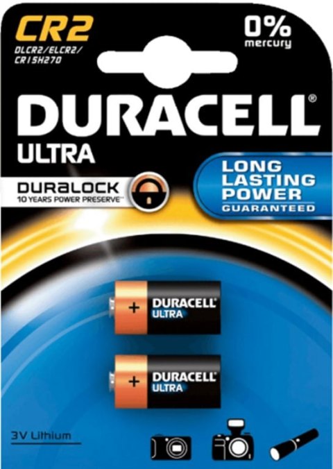 Duracell 030480 bateria do użytku domowego Jednorazowa bateria CR2 Lit