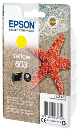 Epson Singlepack Yellow 603 Ink