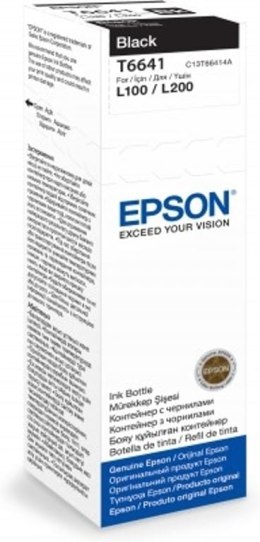 Epson T6641 Black ink bottle 70ml