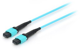 Equip 25555407 kabel optyczny 7 m MTP OM4 Cyjan