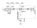 Equip 650152 uchwyt / stojak do monitorów 68,6 cm (27") Czarny Biurko