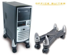 Fellowes 8039001 uchwyt do komputera PC Czarny, Srebrny