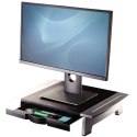 Fellowes Office Suites 71,1 cm (28") Czarny, Srebrny Biurko