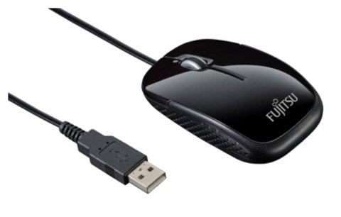 Fujitsu M420NB myszka Oburęczny USB Typu-A Optyczny 1000 DPI