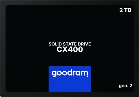 Goodram CX400 SSDPR-CX400-02T-G2 urządzenie SSD 2.5" 2,05 TB Serial ATA III 3D NAND