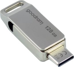 Goodram ODA3 pamięć USB 128 GB USB Type-A / USB Type-C 3.2 Gen 1 (3.1 Gen 1) Srebrny