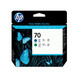 HP Głowica drukująca 70 DesignJet: niebieski i zielony