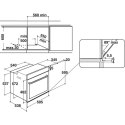 Hotpoint FI7 861 SH BL HA 73 l 3650 W A+ Czarny