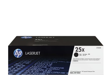 HP 25X oryginalny wkład z czarnym tonerem LaserJet XL