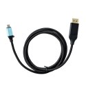 I-tec C31CBLDP60HZ2M adapter kablowy 2 m USB Type-C DisplayPort Czarny